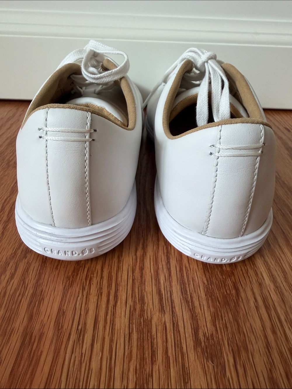 Cole Haan Grand OS Leather Women’s Sneakers - Picture 4 of 5